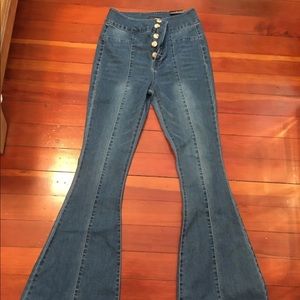 Fashion Nova flare jeans